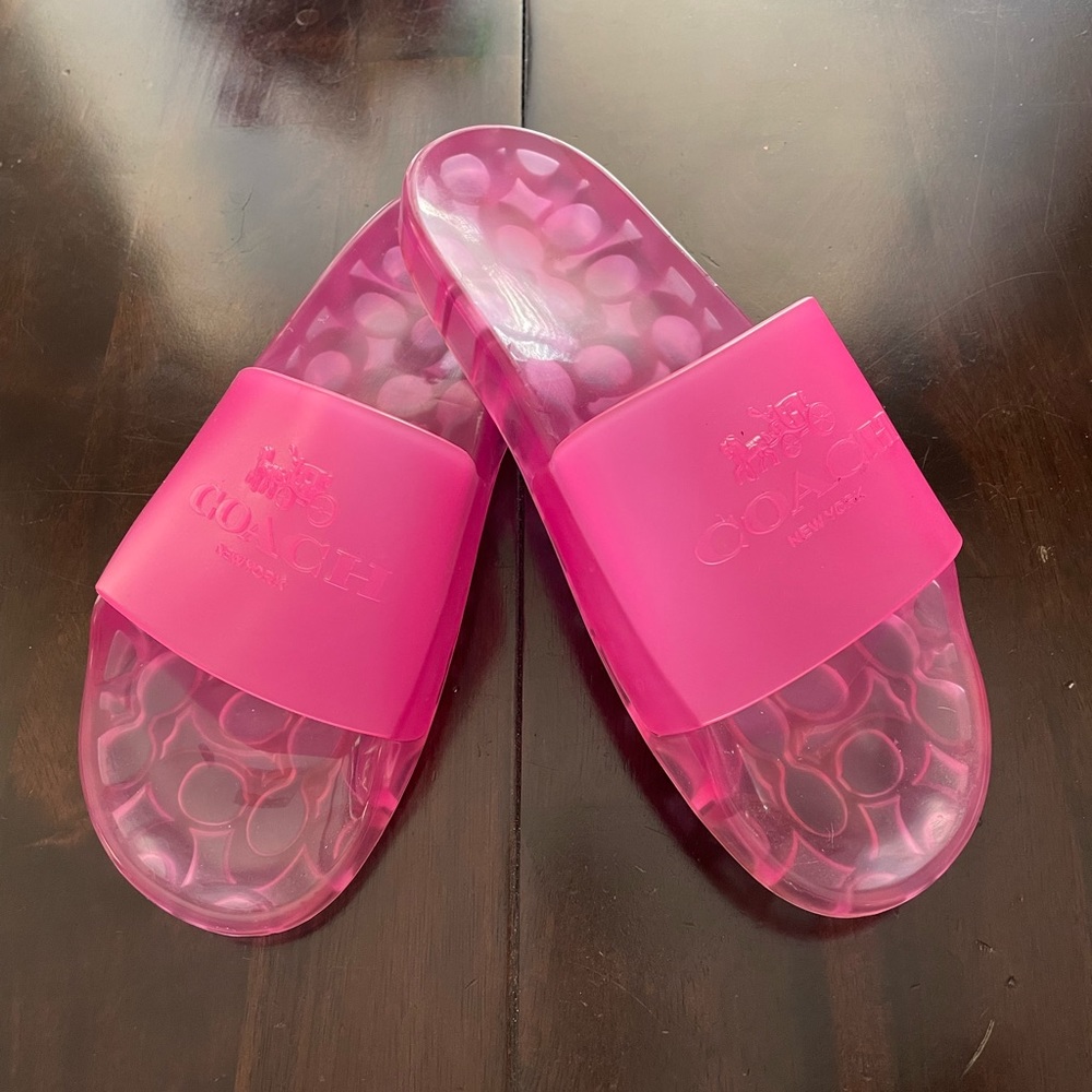 Coach Jelly Slides